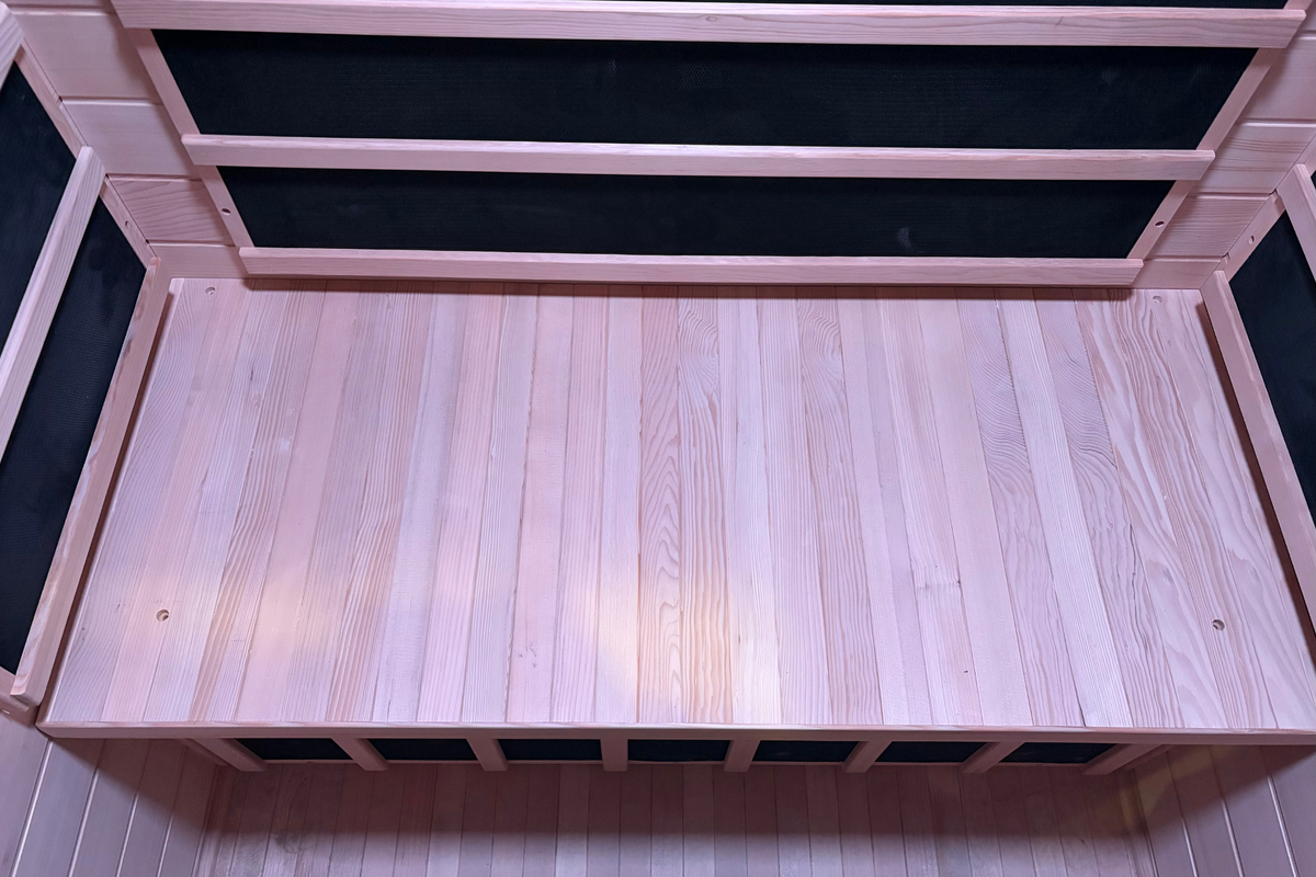 Blisspod Malmo 2-Person Infrared Sauna with Red-Light Panel