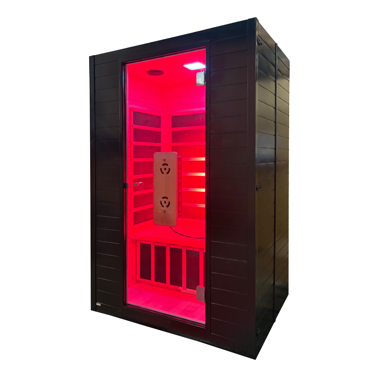 Blisspod Malmo 2-Person Infrared Sauna with Red-Light Panel