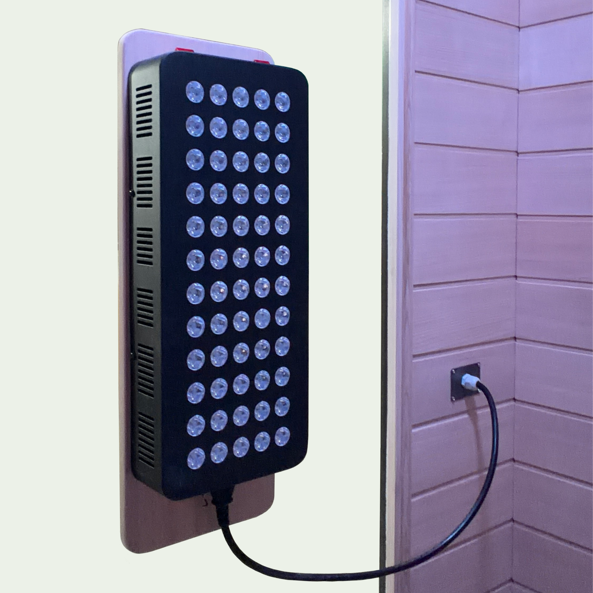 Blisspod Malmo 2-Person Infrared Sauna with Red-Light Panel