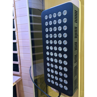 Blisspod Malmo 2-Person Infrared Sauna with Red-Light Panel