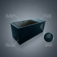 PolarEdge Monolith X Integrated Cold Plunge — infographic