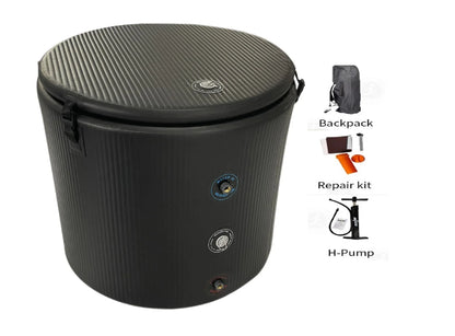 Pro Elite 90cm Ice Bath Pod — Inflatable Cold Plunge Tub for Athletes