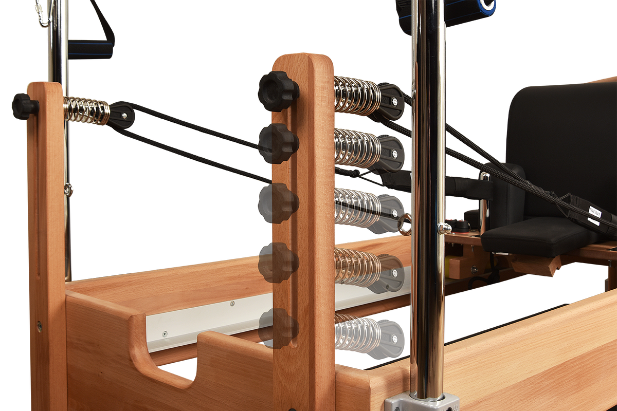 Private Pilates Premium Wood Reformer-Tower Bundle