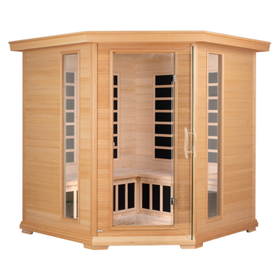 Blisspod Vienna 4–5 Person Far-Infrared Corner Sauna