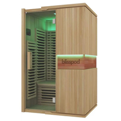 Blisspod Milano 2-Person Full-Spectrum Infrared Sauna