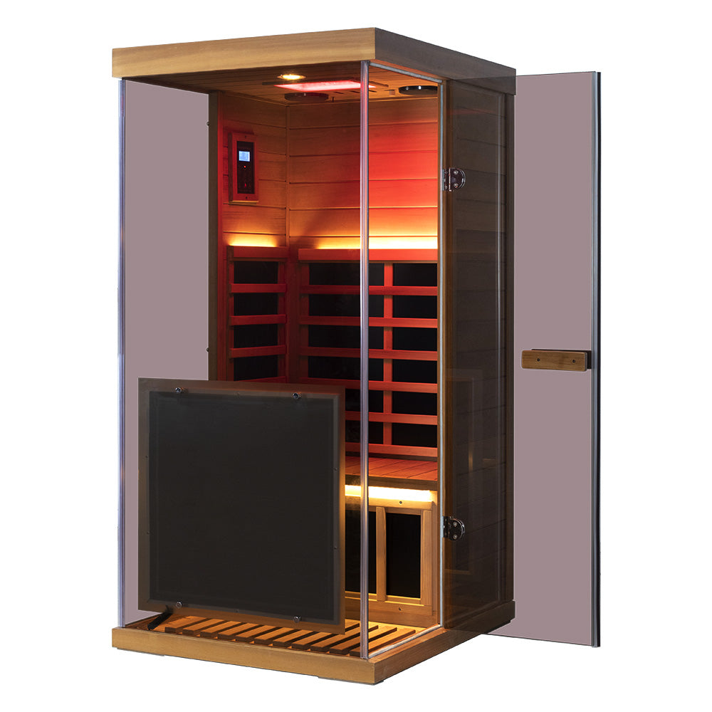 Wizzisauna 909MX Mini 1-Person Infrared Sauna