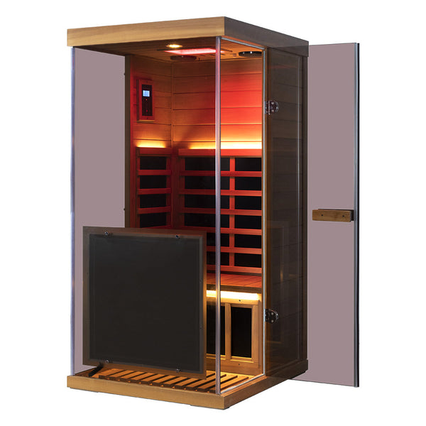 Wizzisauna 909MX Mini 1-Person Infrared Sauna