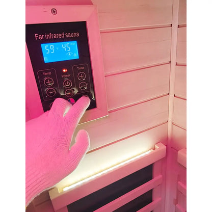 Wizzisauna 909MX Mini 1-Person Infrared Sauna