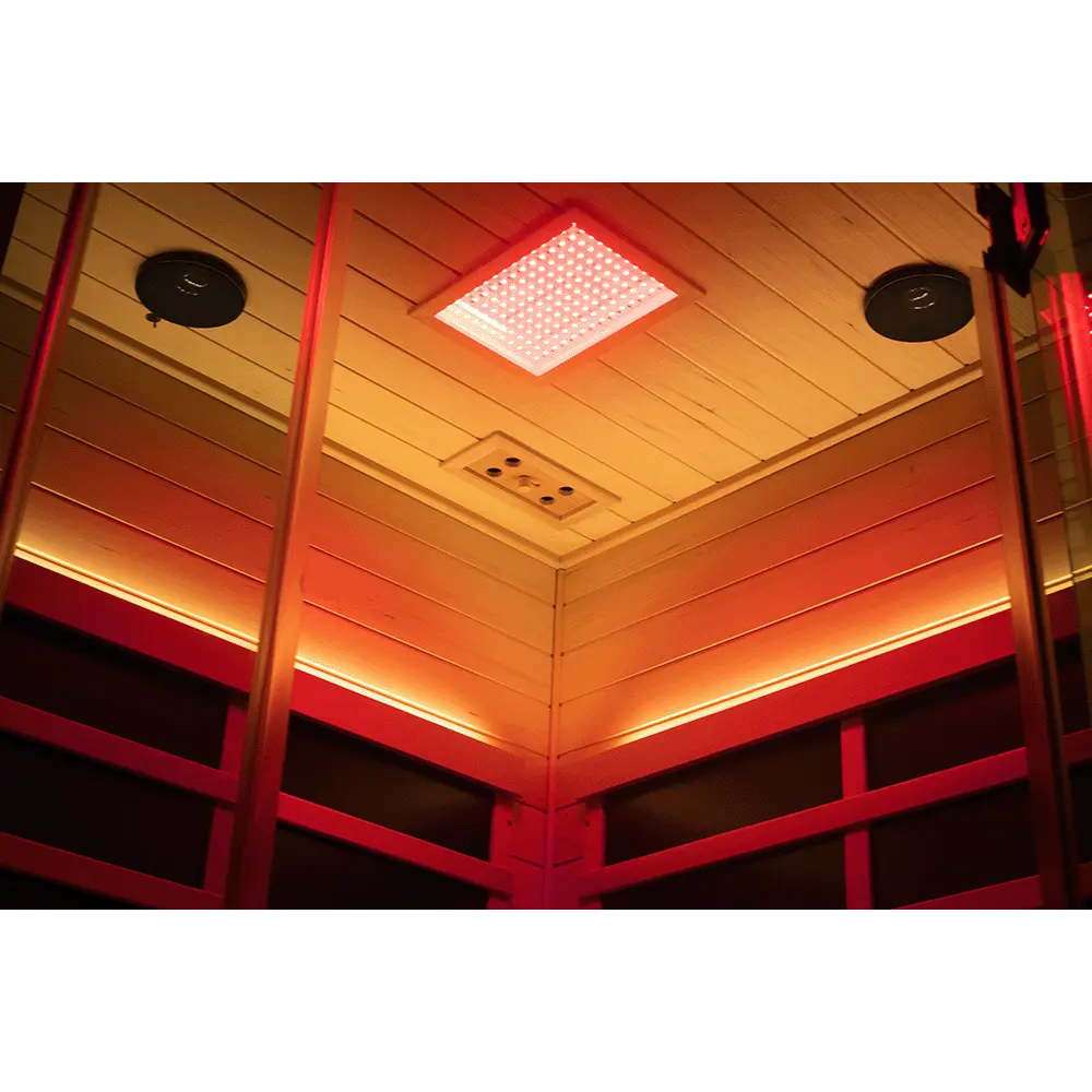 Wizzisauna SR07 2–3 Person Red Cedar Far Infrared Sauna