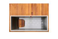 TimberChill Glacier Pro Cedar Cold Plunge — 1.5HP Chiller