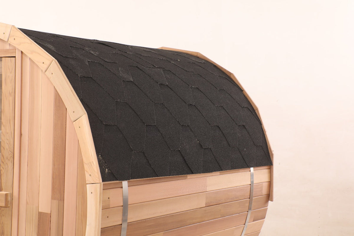 Blisspod Prague Outdoor Cedar Barrel Steam Sauna – 2–4 or 4–6 People