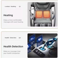 Massage Chair Designed for Full Body Recovery, AI-Powered Technology, Premium Leather, Smart Body Scanning