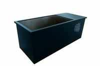 PolarEdge Monolith X Integrated Cold Plunge — 316L Stainless Steel Basin