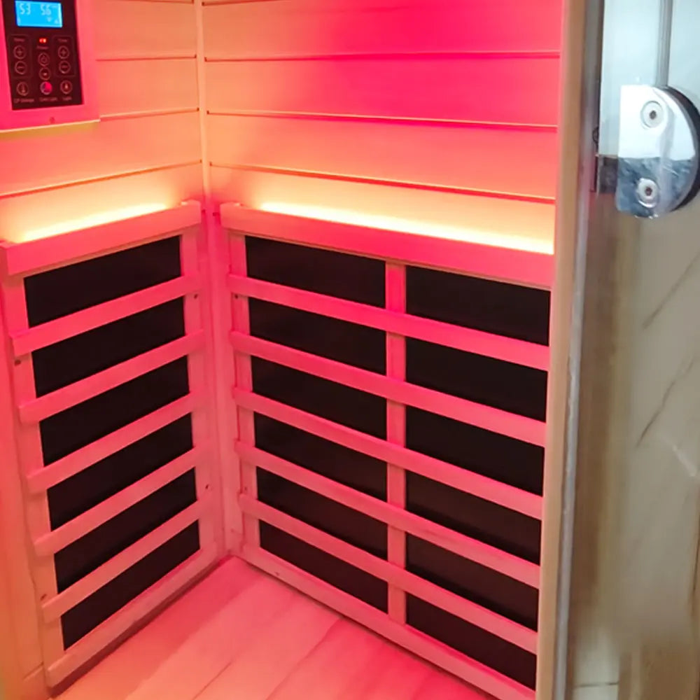 Wizzisauna 909MX Mini 1-Person Infrared Sauna