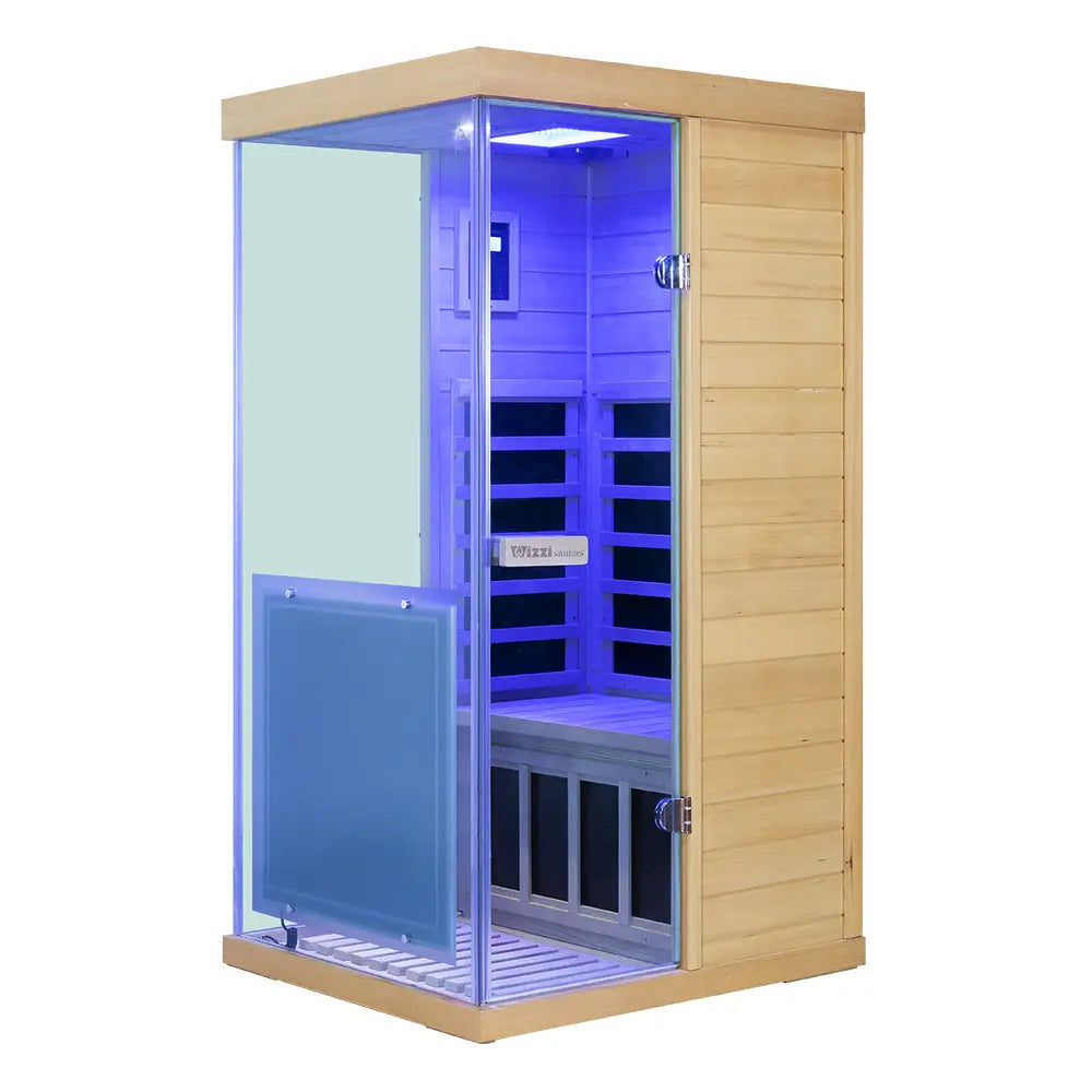Wizzisauna 909MX Mini 1-Person Infrared Sauna