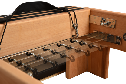 Private Pilates Premium Wood Reformer-Tower Bundle